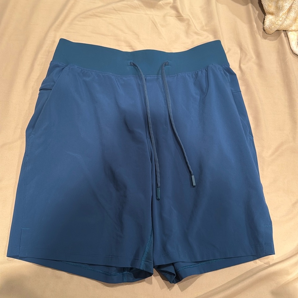 Men’s Lululemon small shorts.